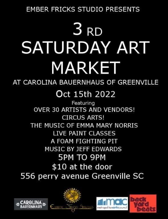 3rd Saturday Art Market