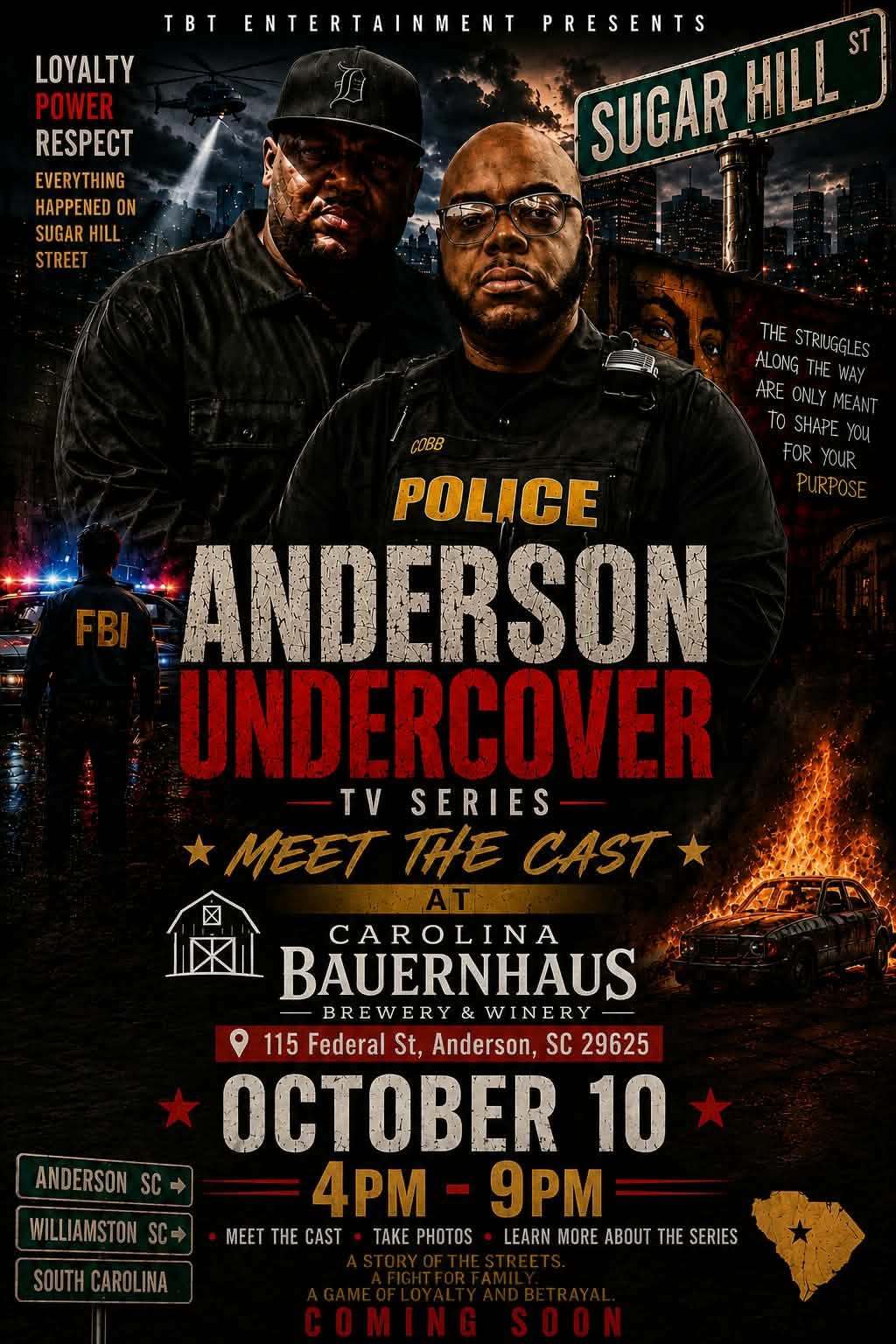 Meet the cast of Anderson Undercover