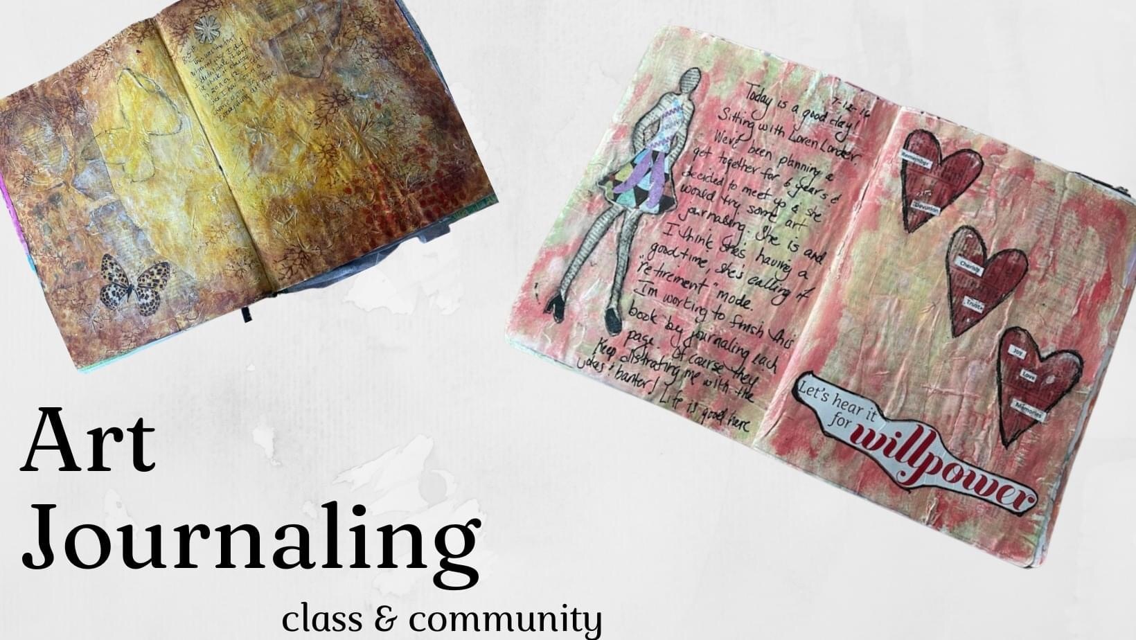 Art Journaling : Class & Community