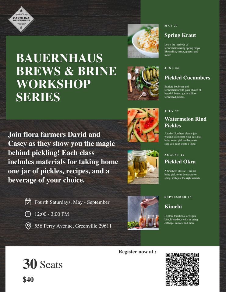 Bauernhaus Brews & Brine : Kimchi