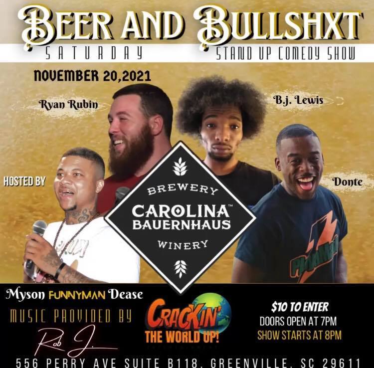 Beer & Bullshxt Stand Up Comedy Show