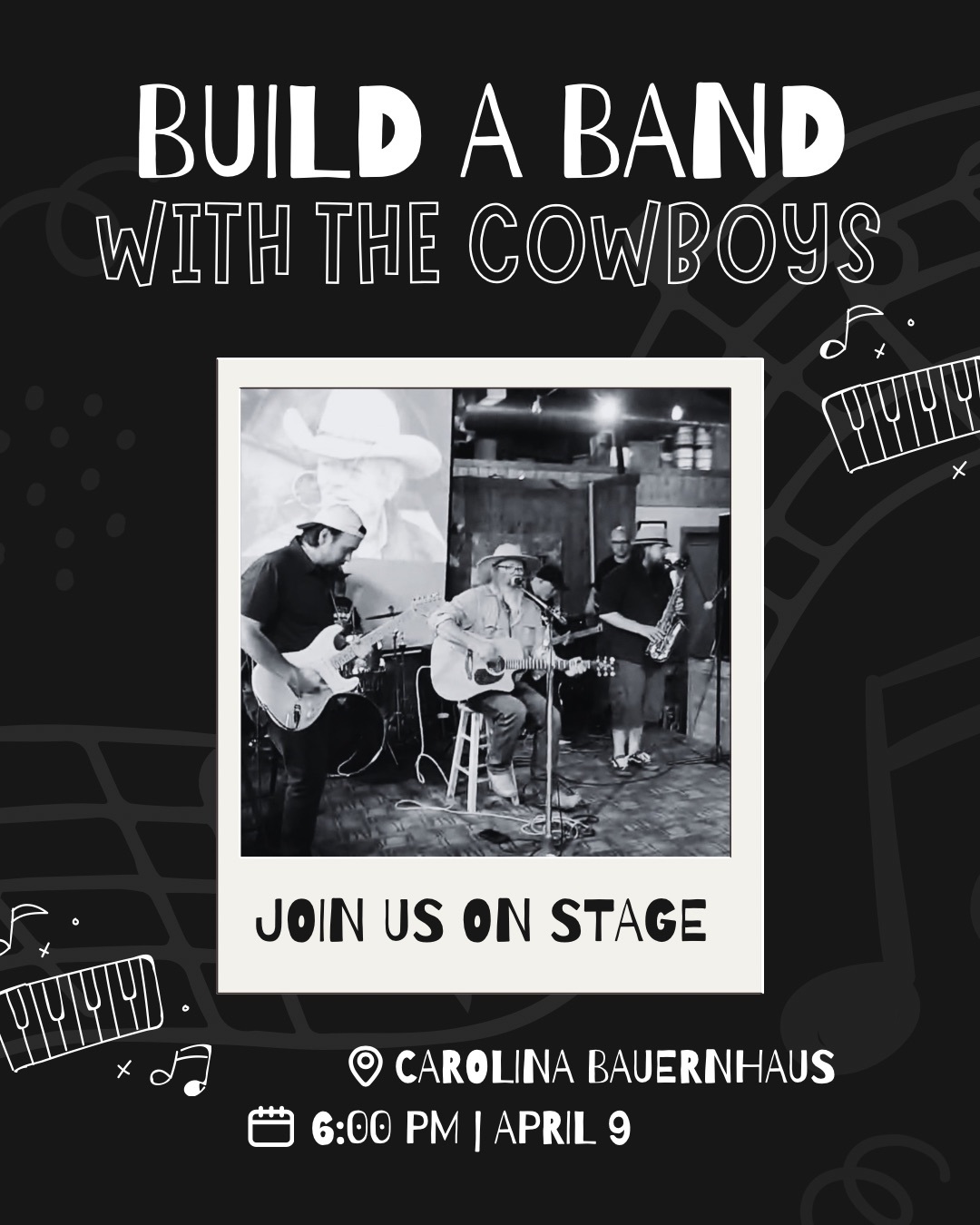 Build a Band Night hosted by The Cowboys