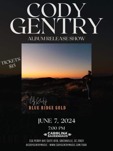 Cody Gentry Album Release Party