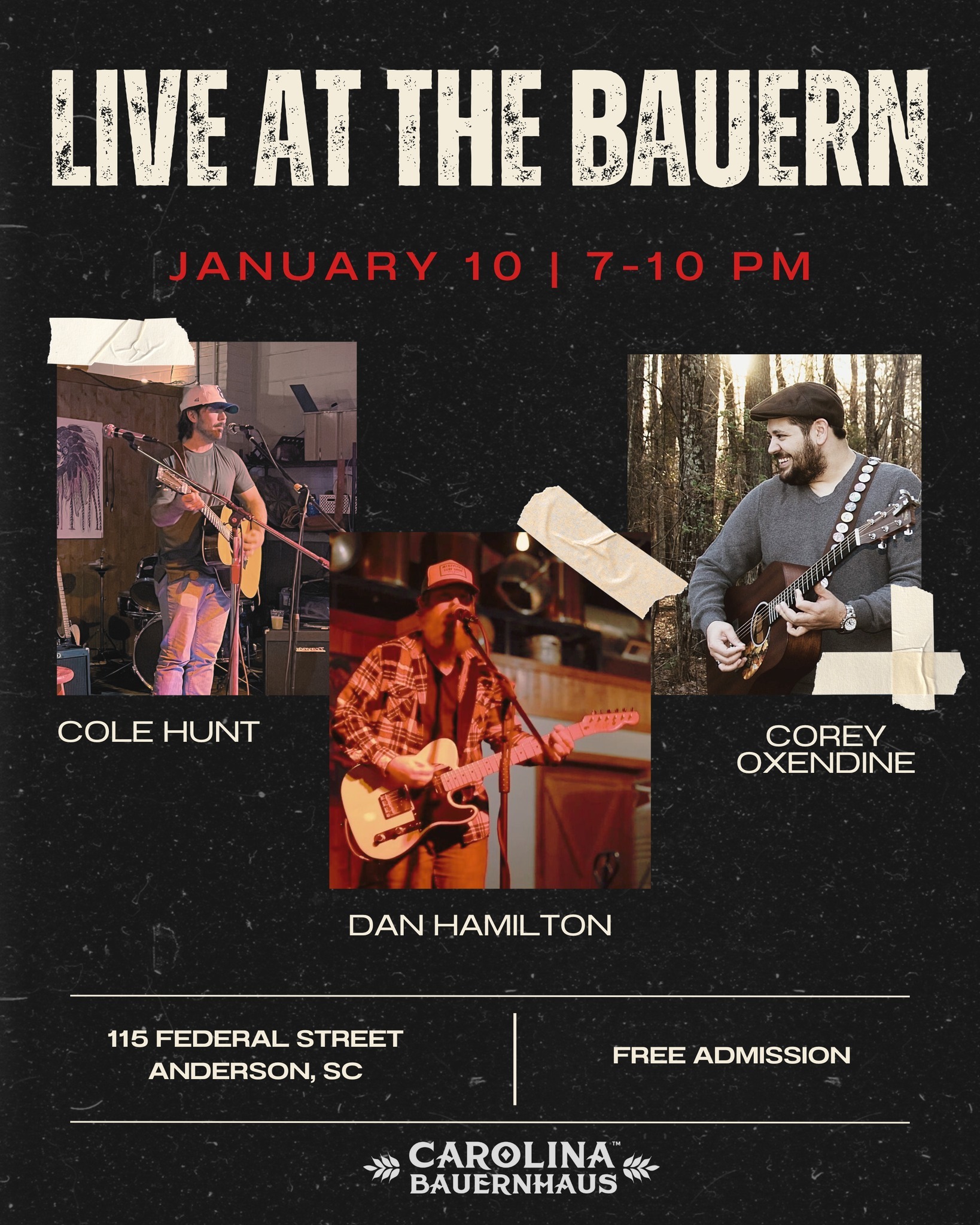 Corey, Dan, & Cole Live