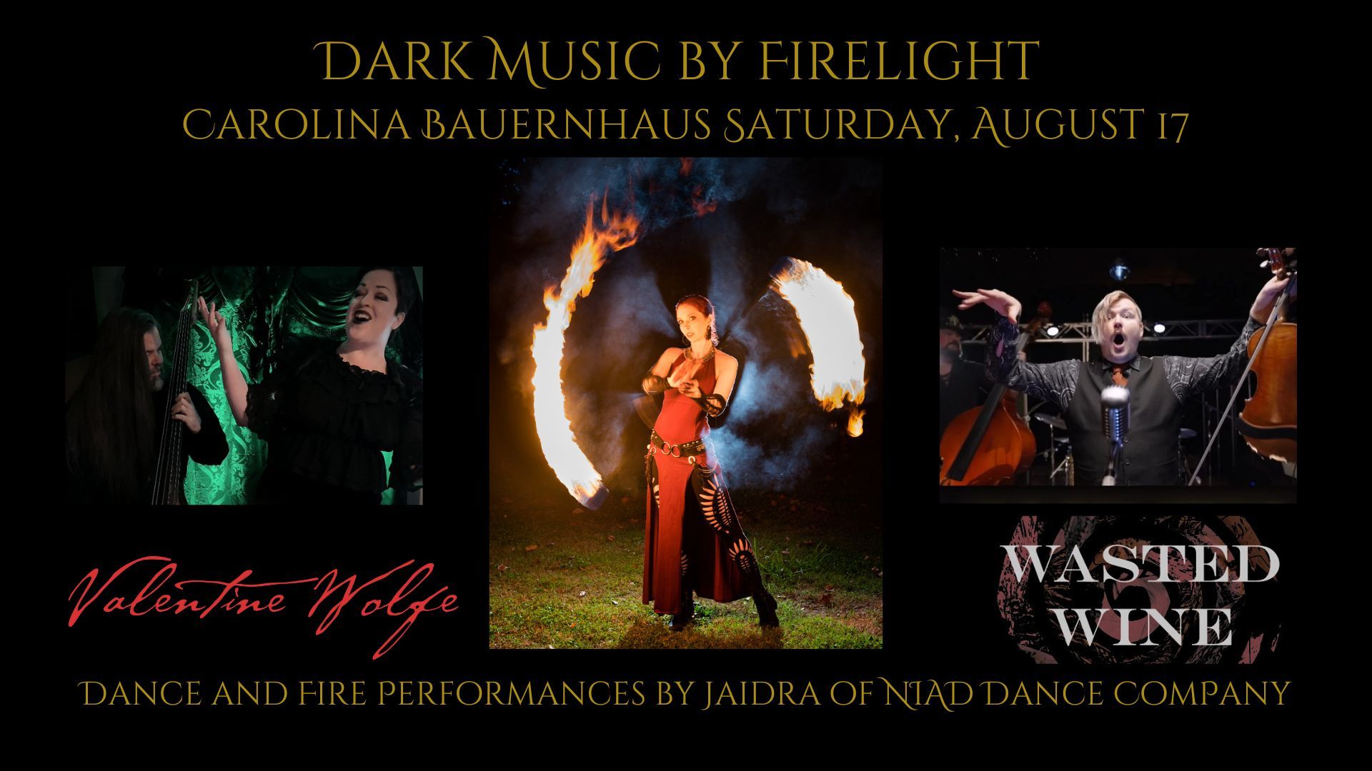 Dark Music By Firelight Returns