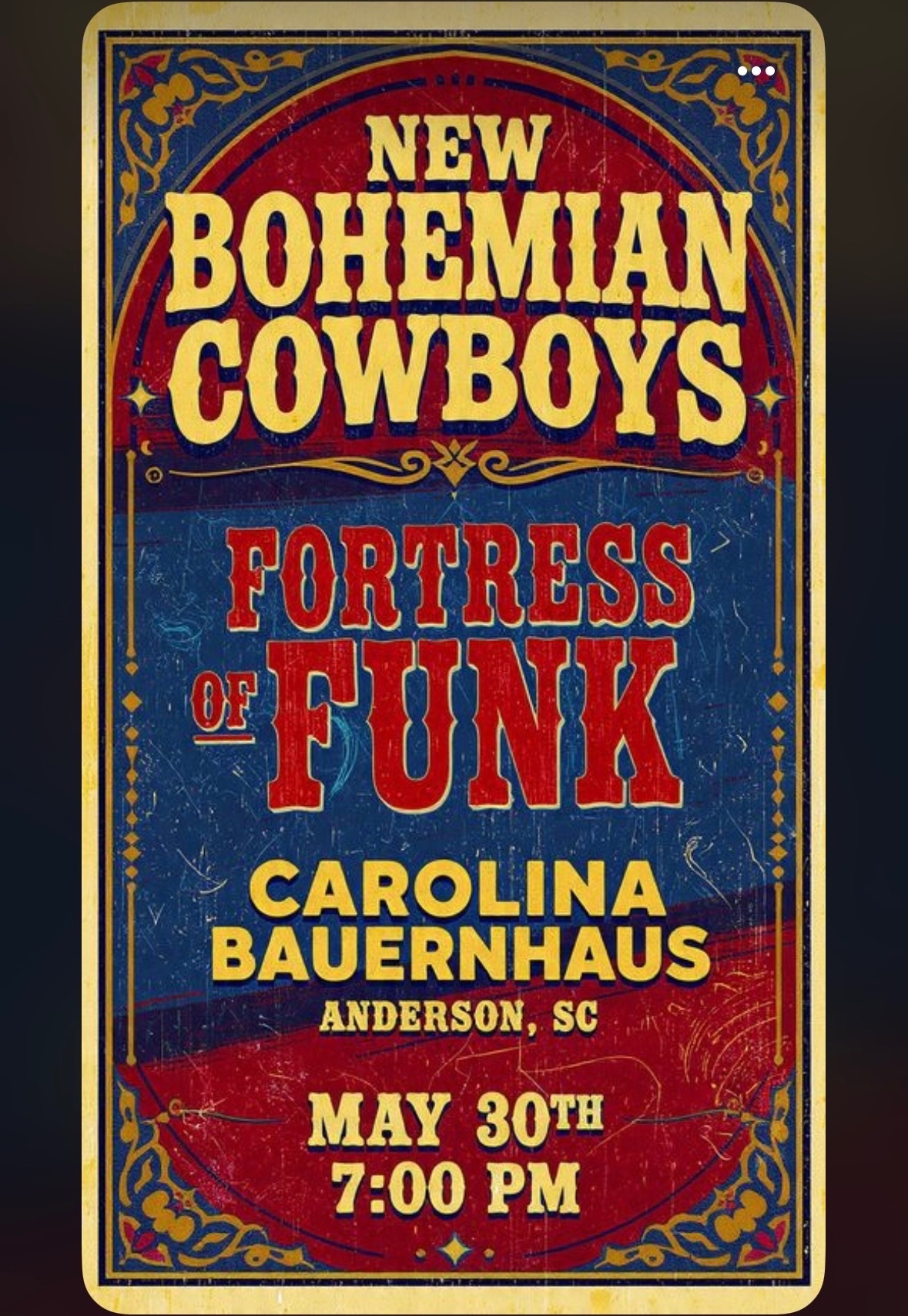 Fortress of Funk & New Bohemian Cowboys live