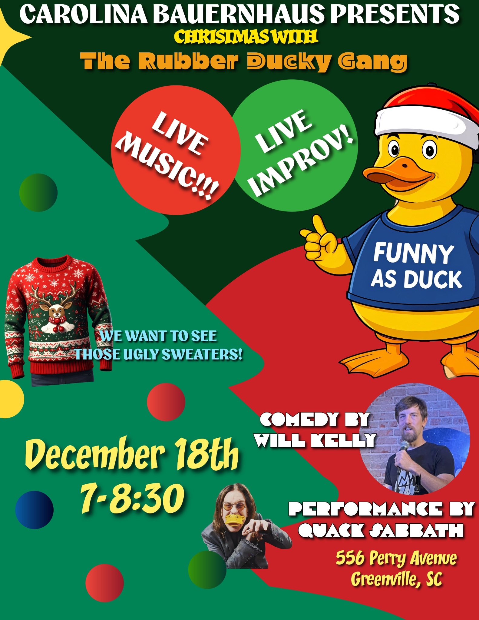 Improv Night with the Rubber Ducky Gang