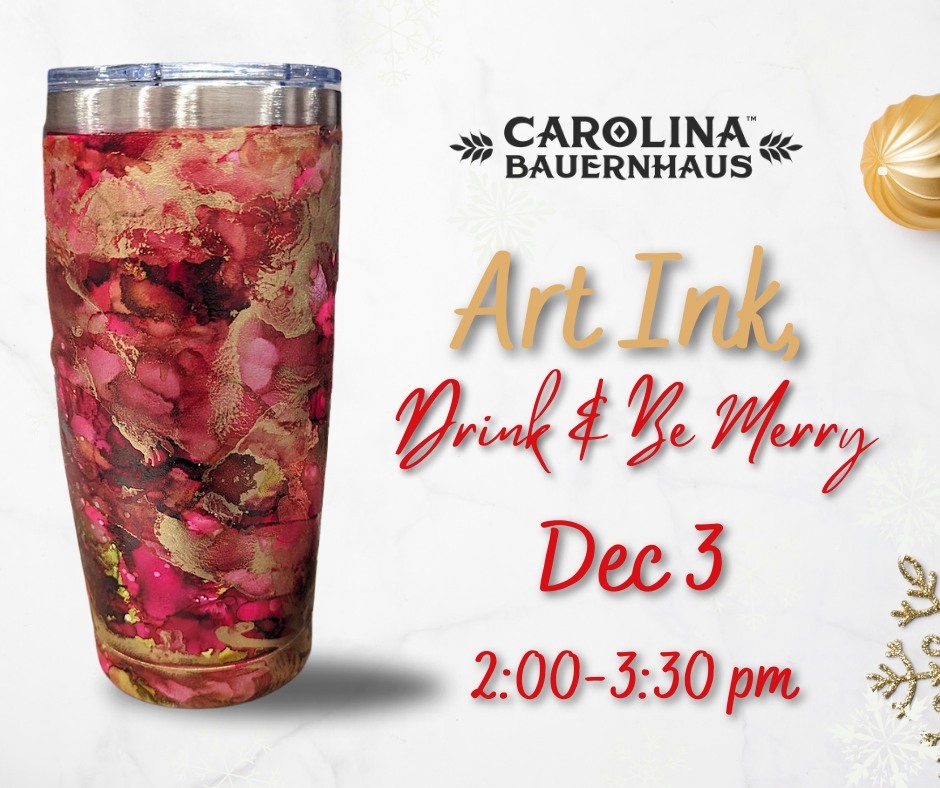 Art Ink, Drink & Be Merry Tubmlers Class