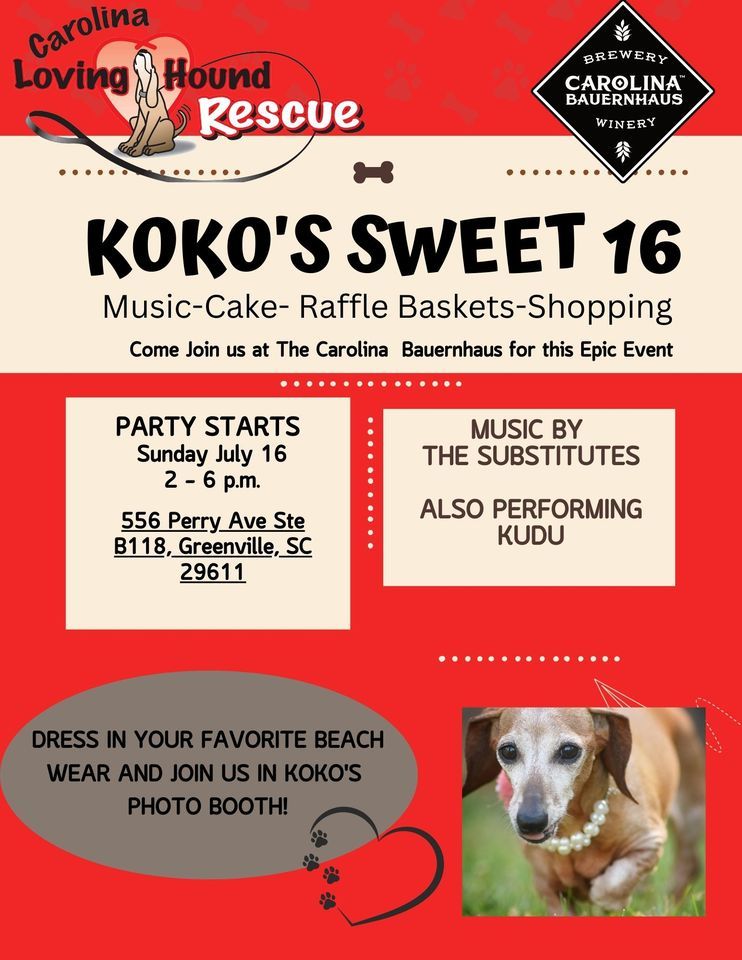 Koko's Sweet 16