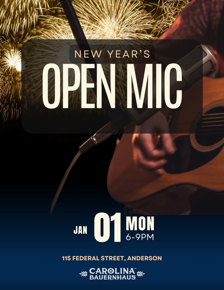 New Year's Open Mic
