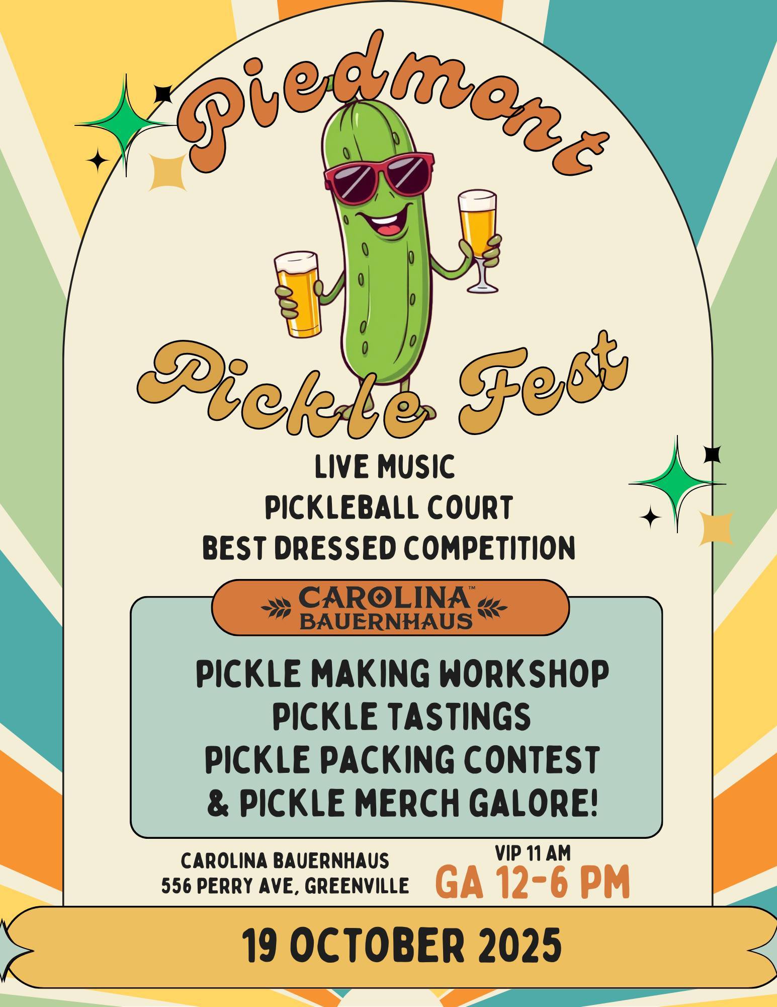 Third Annual Piedmont Pickle Festival