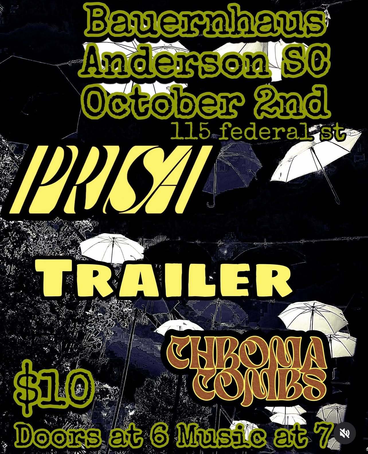Prisa, Trailer, Chroma Combs at the Bauern