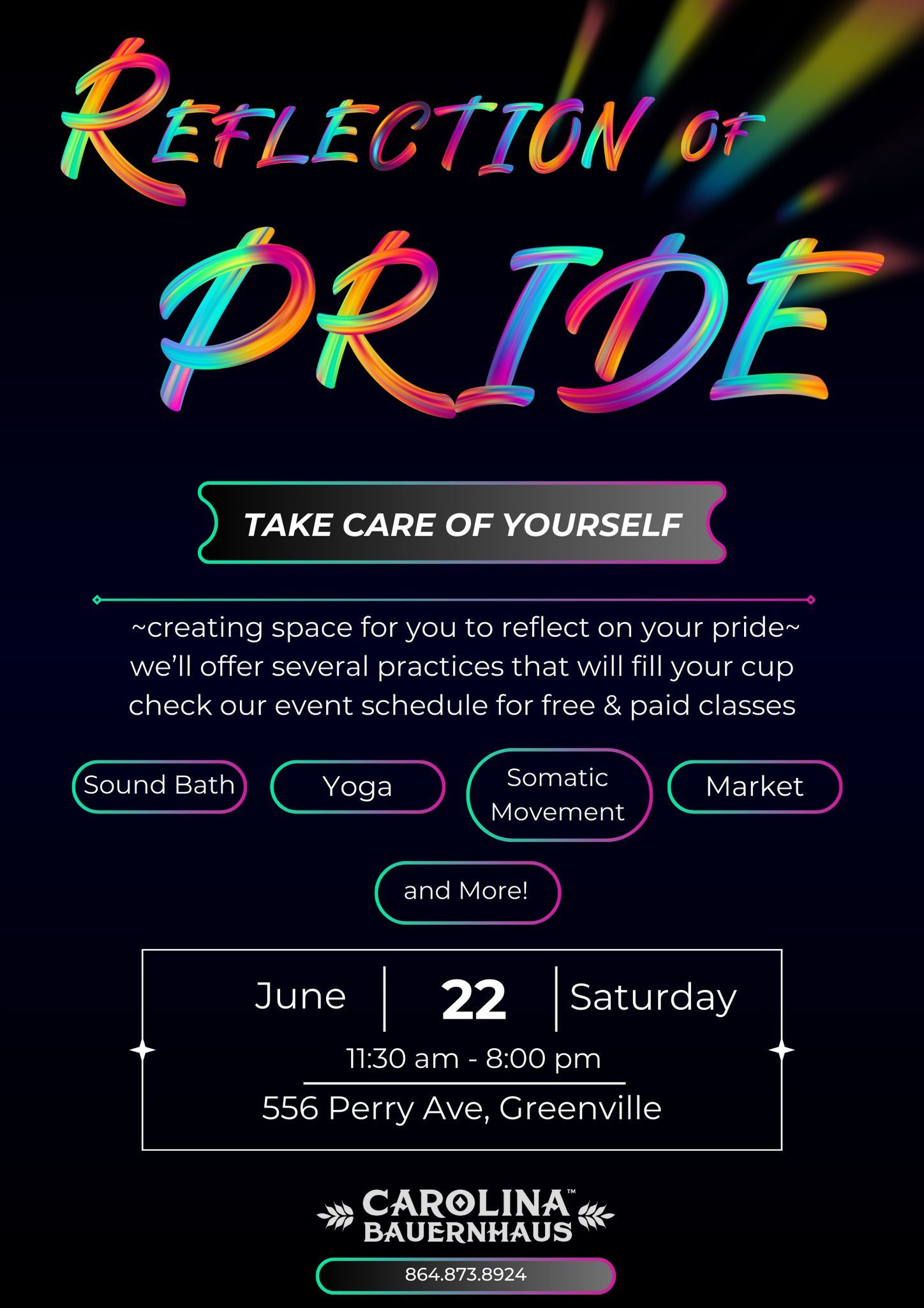 Reflection of Pride Wellness Day