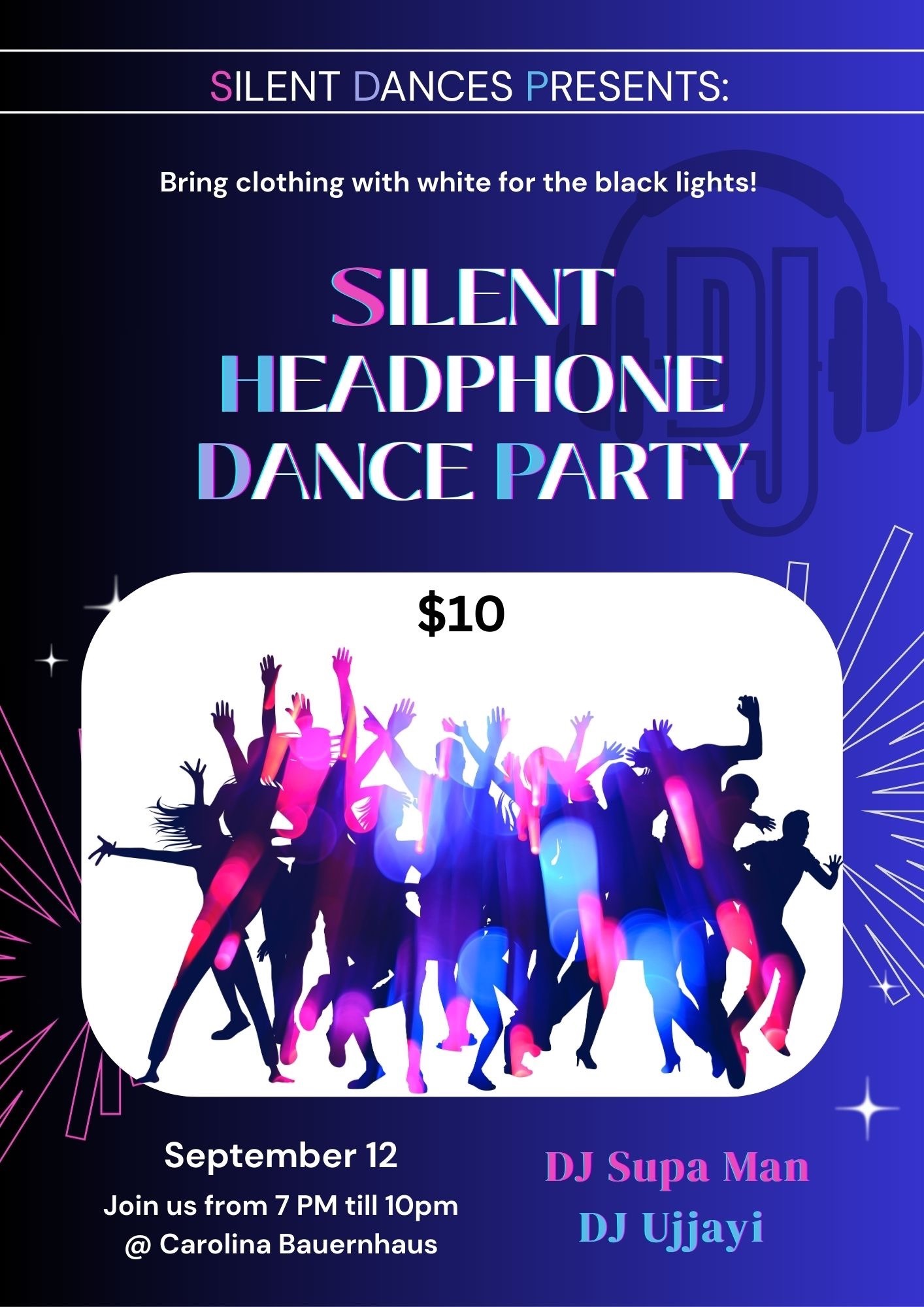 Silent Headphone Dance Party