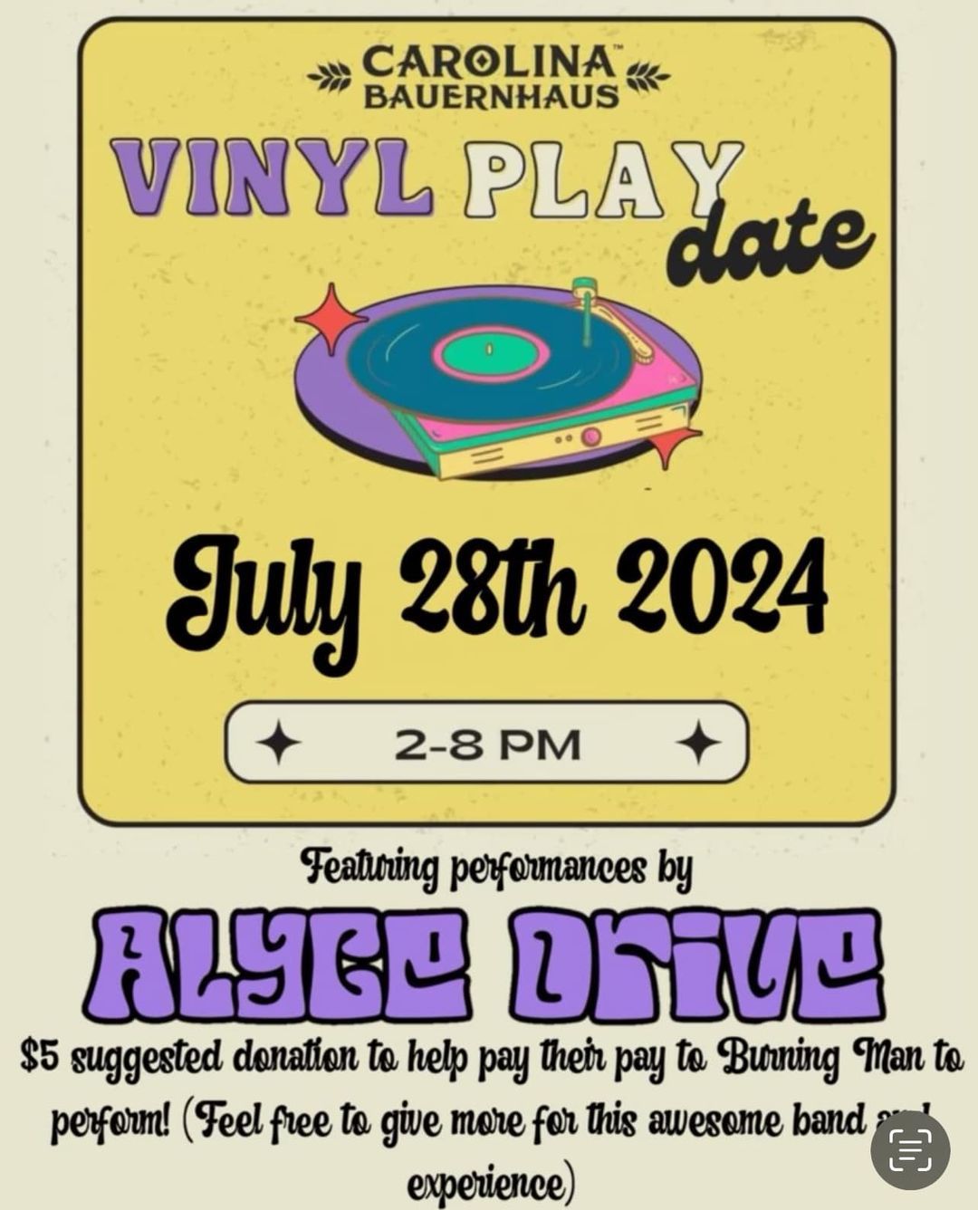 Vinyl Play Date